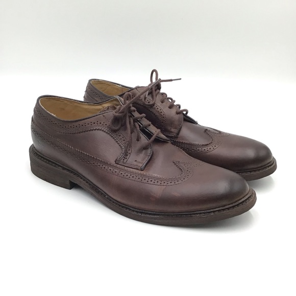 Frye Shoes - 🔴SOLD🔴Frye brown leather brogue wing tip oxford women 10B
